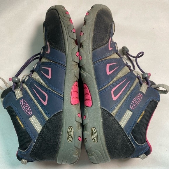 Keen Other - Keen hiking oak ridge leather grip outdoor hightop 4 girls ankle boots